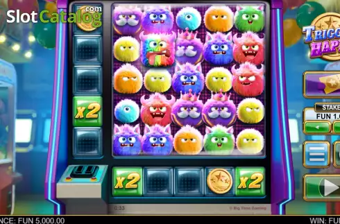 Bildschirm3. Trigger Happy (Big Time Gaming) slot