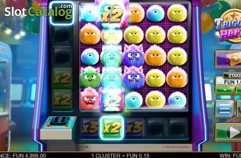 Win Screen 2. Trigger Happy (Big Time Gaming) slot