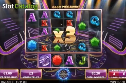 Free Spins Multiplier. Who Wants To Be A Millionaire Megaways slot