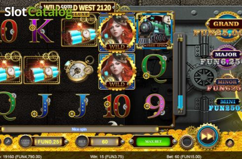 Win screen 3. Wild Wild West 2120 slot