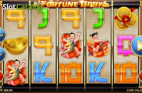 画面2. Fortune Baby (Flipluck) (フォーチュン・ベイビー) カジノスロット