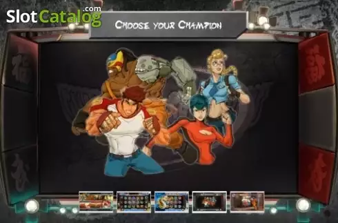 Bonus Game screen. Champion of Champions slot