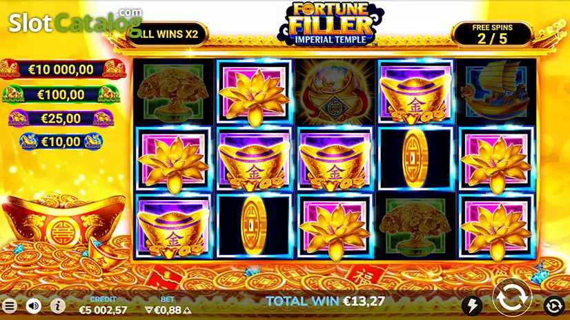 Fortune Filler Imperial Temple Free Spins