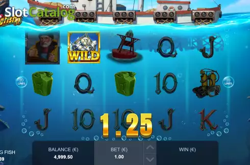 Win Screen 3. Reel Big Fish slot