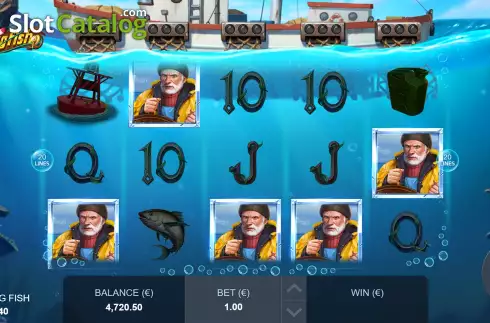 Free Spins Win Screen. Reel Big Fish slot