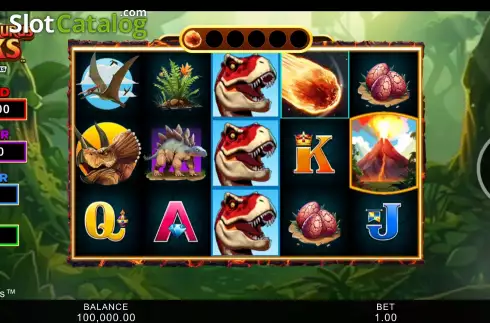 Tyrannosaurus Rocks slot. Tyrannosaurus Rocks slot