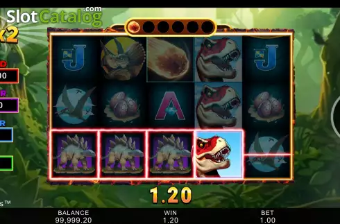Tyrannosaurus Rocks demo. Tyrannosaurus Rocks slot