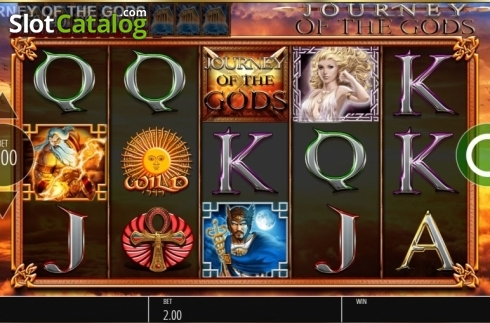 Bildschirm2. Journey of the Gods slot