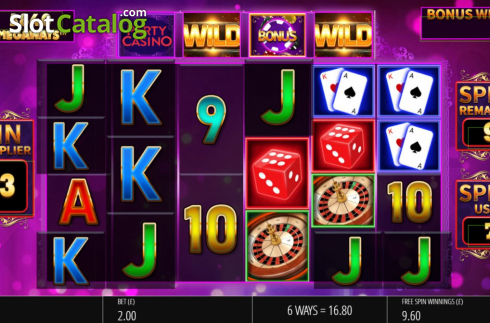 Ecran3. Party Casino Megaways slot