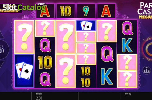 Ecran4. Party Casino Megaways slot