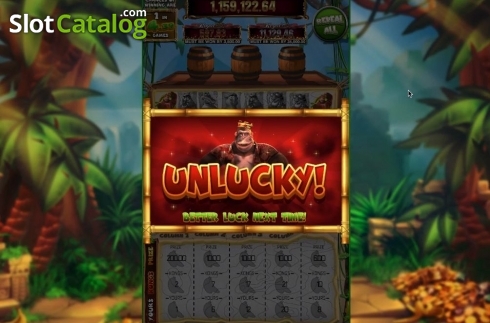 Bildschirm4. King Kong Cash Scratch Card slot