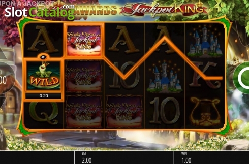 Win Screen. Wish Upon a Jackpot King slot