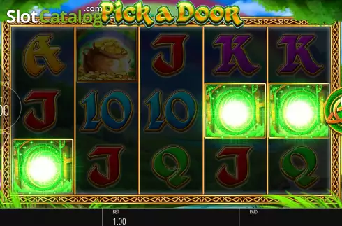 Bonus Game Pick Object Screen. Pots O' Riches slot