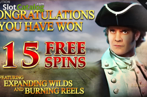 Free Spins 1. Revolution Patriots Fortune slot