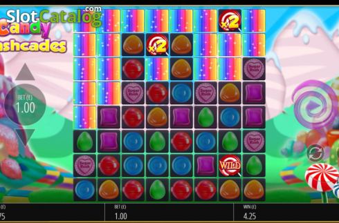 Skärmdump3. Candy Cashcades slot