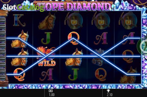 Win Screen 2. Hope Diamond slot