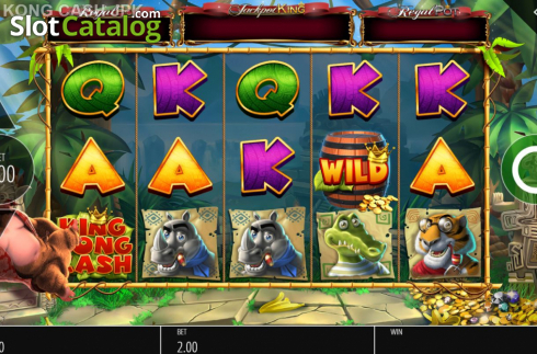 Reel Screen. King Kong Cash Jackpot King slot