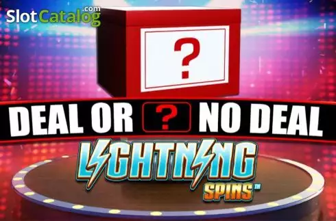 Deal or No Deal Lightning Spins ロゴ