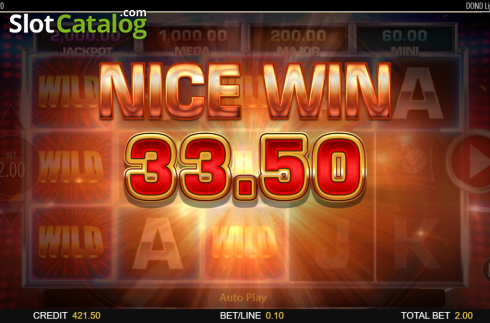 Win screen 4. Deal or No Deal Lightning Spins slot
