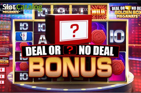 Schermo6. Deal or No Deal Megaways The Golden Box slot
