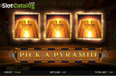 画面8. Eye Of Horus Power 4 Slots カジノスロット
