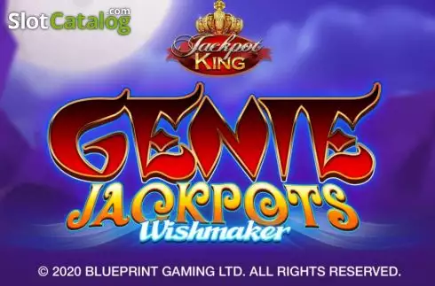 Genie Jackpots Wishmaker Jackpot King Logo