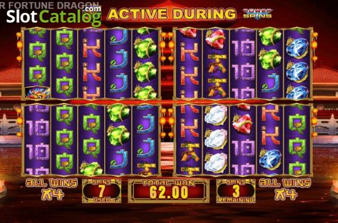 Reel Screen 2. Super Fortune Dragon Power Spins slot