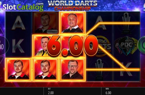 画面3. PDC World Darts Championship カジノスロット