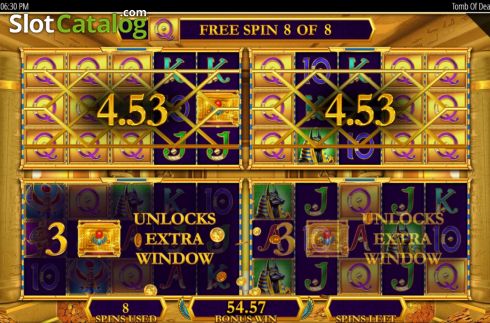 Free Spins 4. Tomb Of Dead Power 4 Slots slot