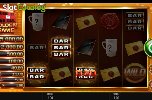 Скрин4. Deal or No Deal Golden Game слот