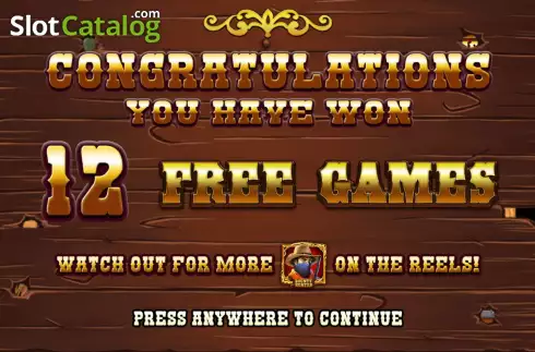 Free Spins 2. King of The West slot