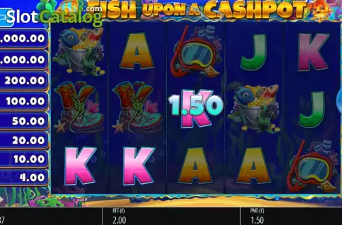 Win Screen 2. Fish Upon A Cashpot slot