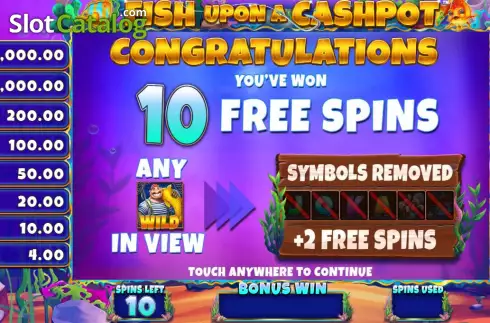 Free Spins 1. Fish Upon A Cashpot slot