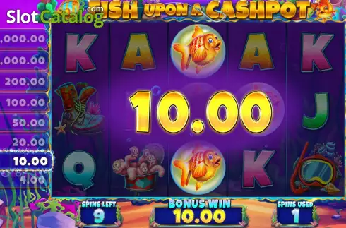 Ecran9. Fish Upon A Cashpot slot
