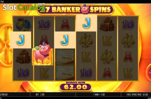 Bildschirm9. Bankin Bacon slot