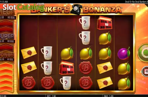 Win Screen 2. Deal Or No Deal Banker's Bonanza slot
