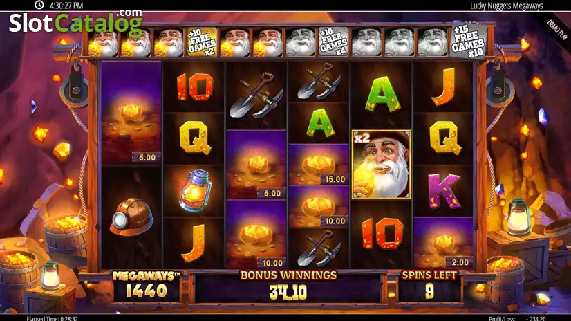Video Lucky Nuggets Megaways Slot