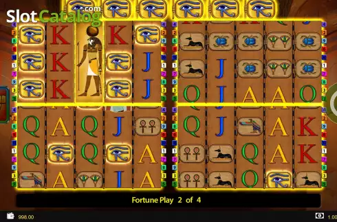Bildschirm5. Eye of Horus Fortune Play slot