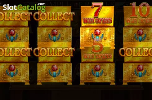 Pick object Bonus Game Screen 2. Temple of Riches Spin Boost slot
