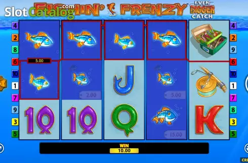 Bildschirm4. Fishin’ Frenzy Even Bigger Catch slot