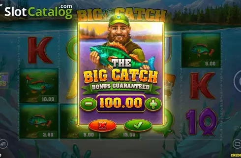 Buy Feature Screen. Big Catch Bass Fishing slot