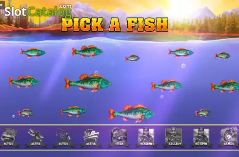 Free Spins Win Screen 2. Big Catch Bass Fishing slot