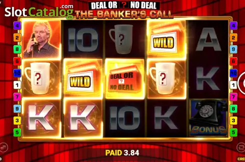 Win Screen 2. Deal or No Deal: The Banker’s Call slot