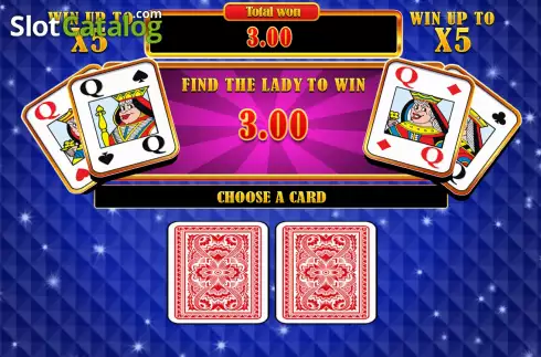 Ekran5. Mega Bars Find The Lady Fortune Play yuvası