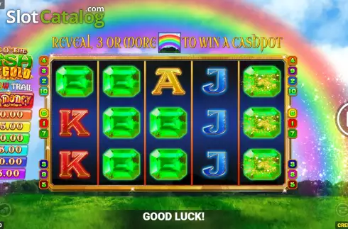 Win Screen. Luck O' The Irish Go For Gold slot