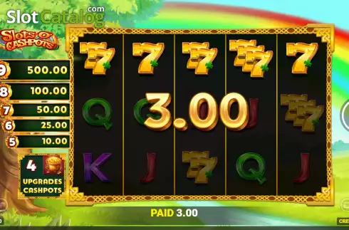 Win screen 2. Slots O' Cashpots slot