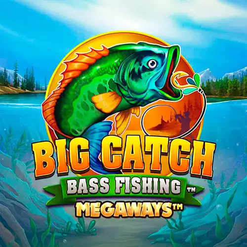 Big Catch Bass Fishing Megaways Logotipo