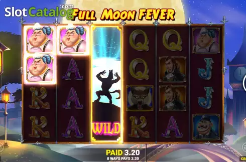 Win Screen 2. Full Moon Fever (Blueprint) slot
