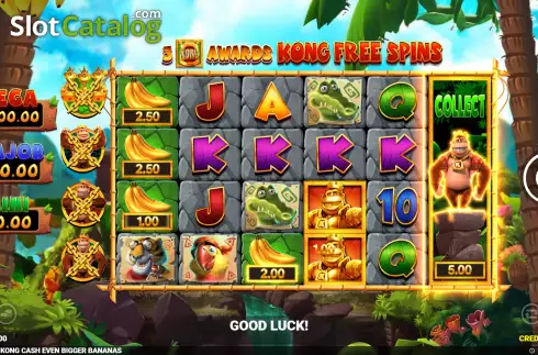 Bildschirm4. King Kong Cash Even Bigger Bananas slot