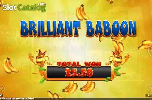 Bildschirm8. King Kong Cash Even Bigger Bananas slot